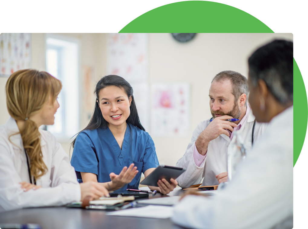 Group of medical professionals